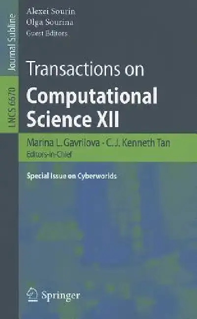 Cover of Transactions on Computational Science XII
