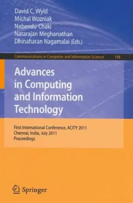 Cover of Advances in Computing and Information Technology