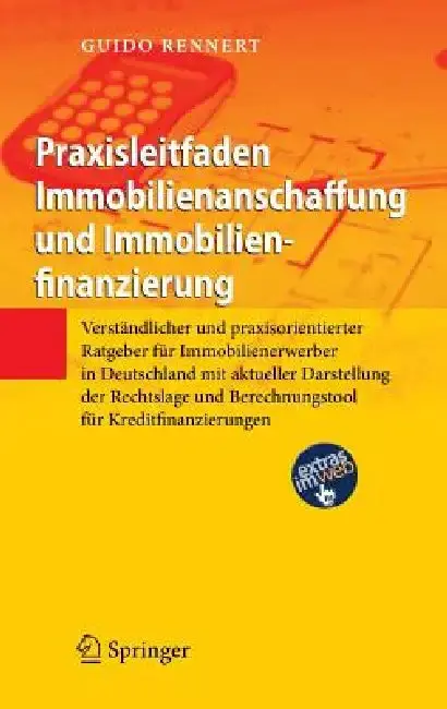 Cover of Praxisleitfaden Immobilienanschaffung Und Immobilienfinanzierung