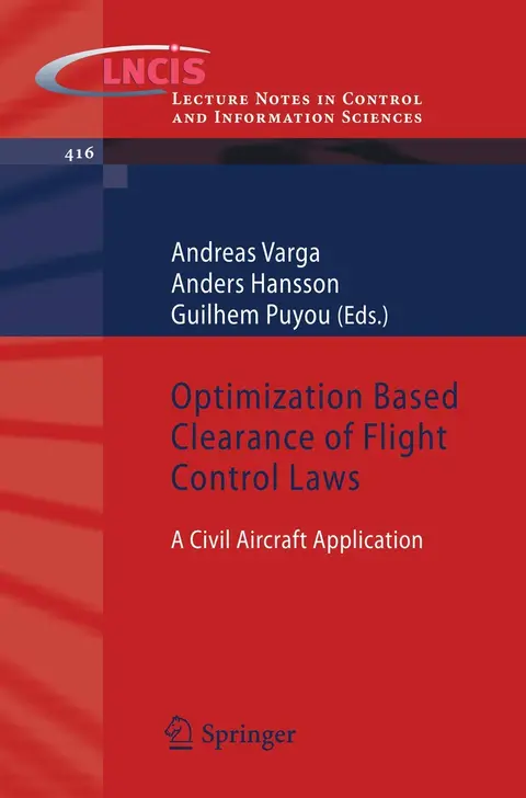 Cover of Optimization Based Clearance of Flight Control Laws
