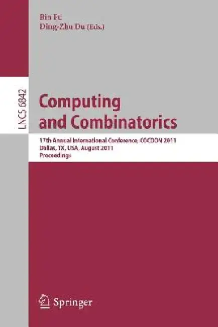 Cover of Computing and Combinatorics