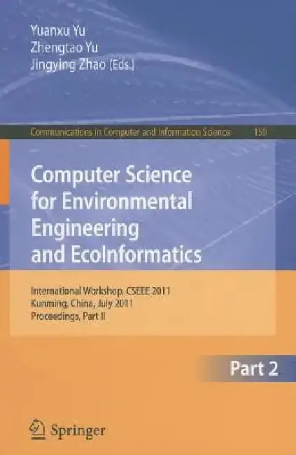 Cover of Computer Science for Environmental Engineering and Ecoinformatics