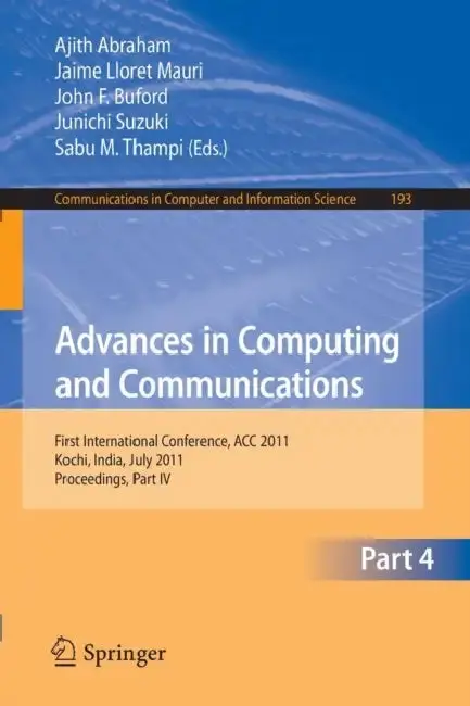 Cover of Advances in Computing and Communications, Part I