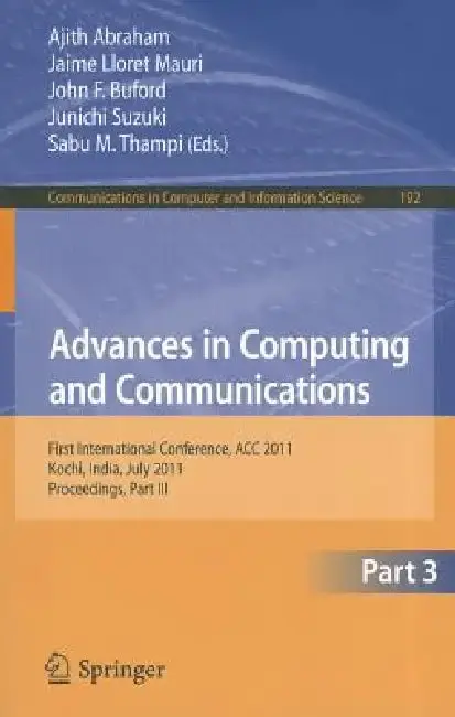 Cover of Advances in Computing and Communications, Part 3