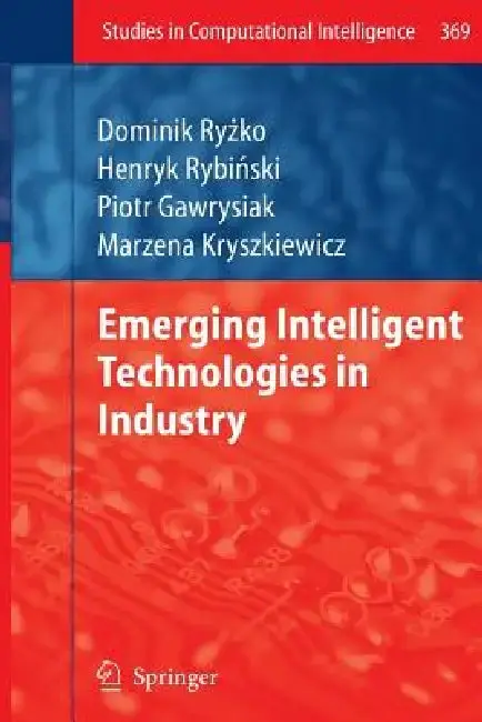 Cover of Emerging Intelligent Technologies in Industry