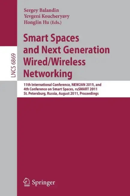 Cover of Smart Spaces and Next Generation Wired/Wireless Networking