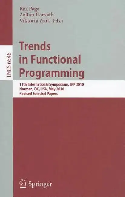 Cover of Trends in Functional Programming