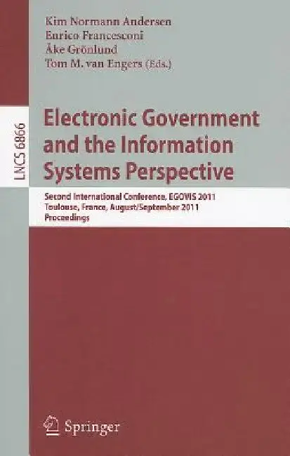 Cover of Electronic Government and the Information Systems Perspective
