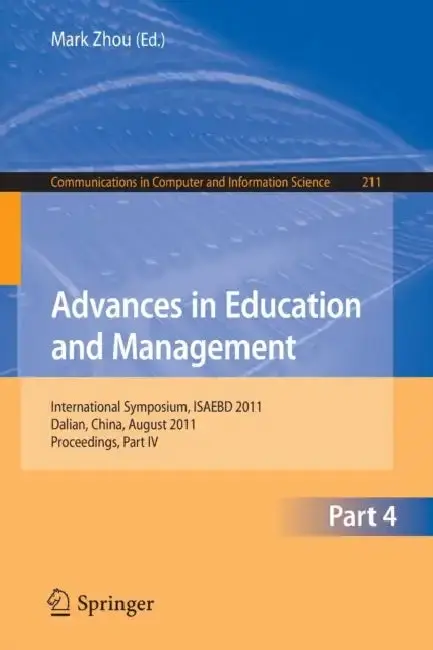 Cover of Advances in Education and Management, part 4
