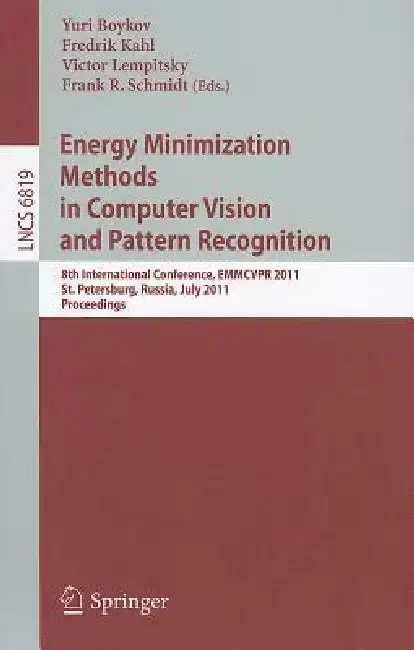 Cover of Energy Minimization Methods in Computer Vision and Pattern Recognition
