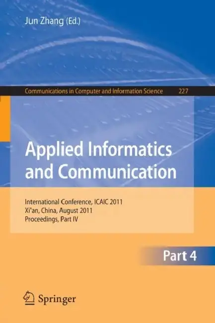 Cover of Applied Informatics and Communication, Part 4