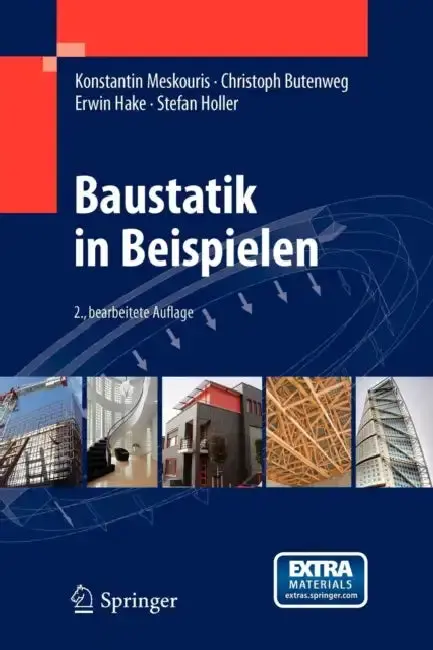 Cover of Baustatik in Beispielen
