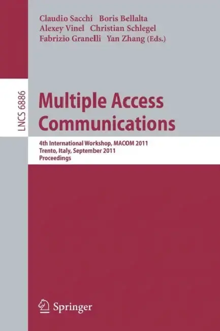 Cover of Multiple Access Communications