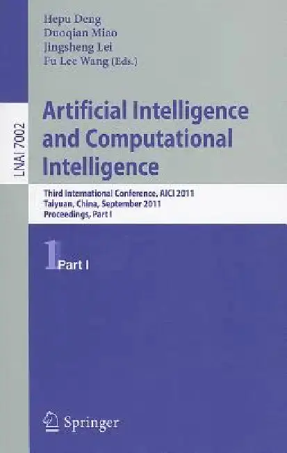 Cover of Artificial Intelligence and Computational Intelligence