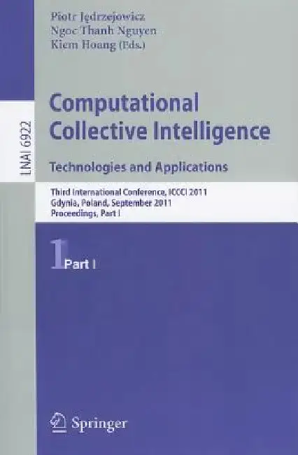 Cover of Computational Collective Intelligence, Part 1