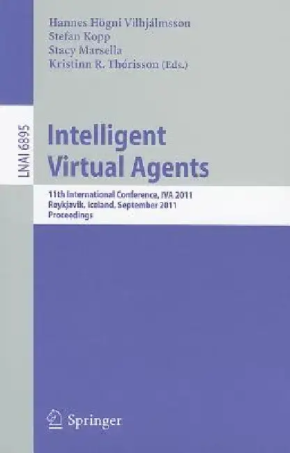 Cover of Intelligent Virtual Agents