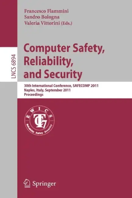 Cover of Computer Safety, Reliability, and Security