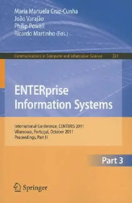 Cover of Enterprise Information Systems