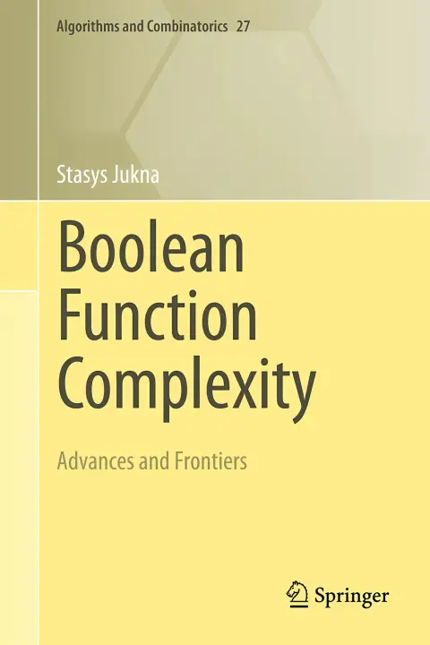 Cover of Boolean Function Complexity