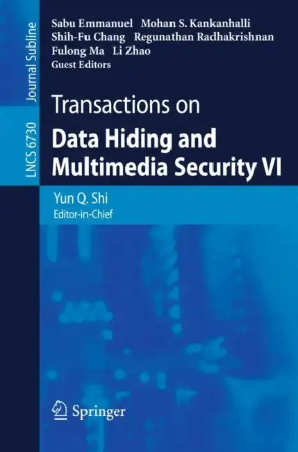 Cover of Transactions on Data Hiding and Multimedia Security VI