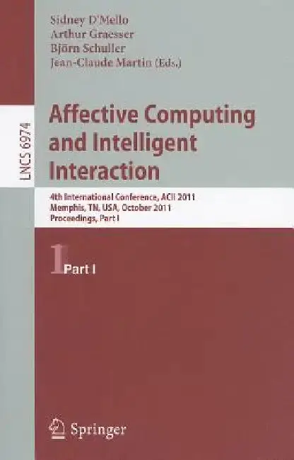 Cover of Affective Computing and Intelligent Interaction