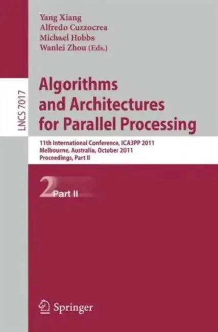 Cover of Algorithms and Architectures for Parallel Processing, Part 2