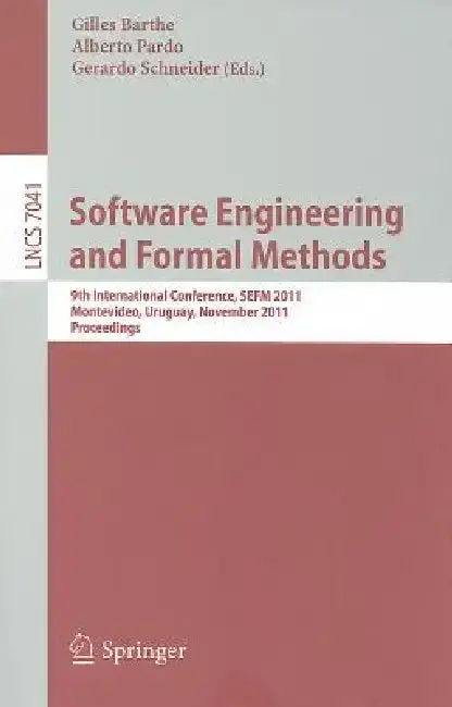 Cover of Software Engineering and Formal Methods