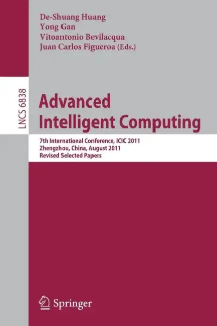 Cover of Advanced Intelligent Computing