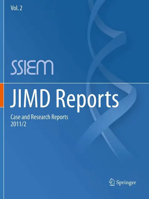 Cover of JIMD Reports - Case and Research Reports, 2011/2