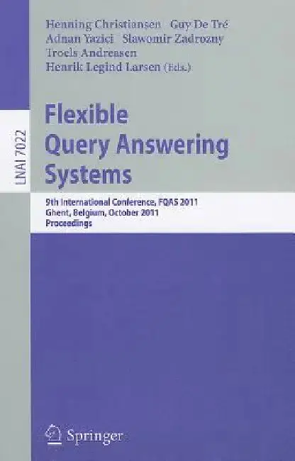 Cover of Flexible Query Answering Systems