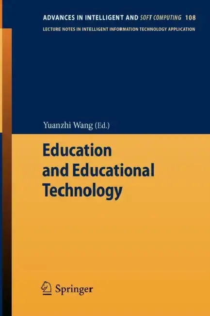 Cover of Education and Educational Technology