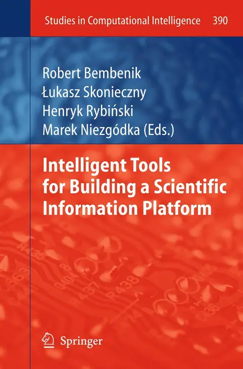 Cover of Intelligent Tools for Building a Scientific Information Platform