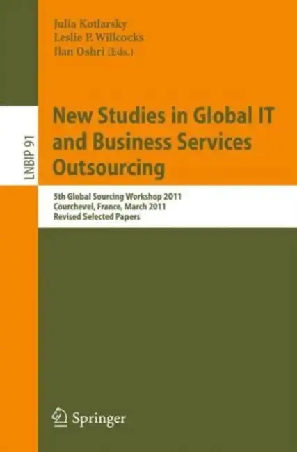 Cover of New Studies in Global IT and Business Services Outsourcing