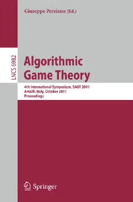 Cover of Algorithmic Game Theory