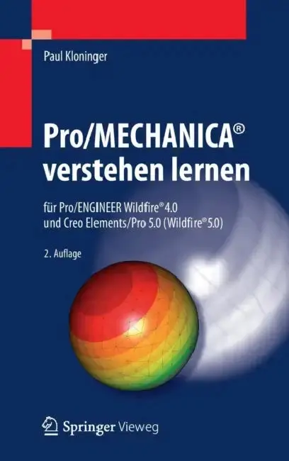 Cover of Pro/Mechanica(r) Verstehen Lernen