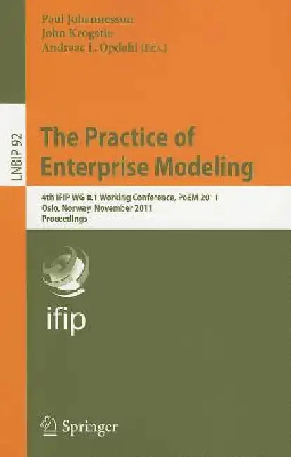 Cover of The Practice of Enterprise Modeling