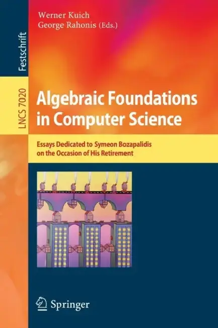 Cover of Algebraic Foundations in Computer Science