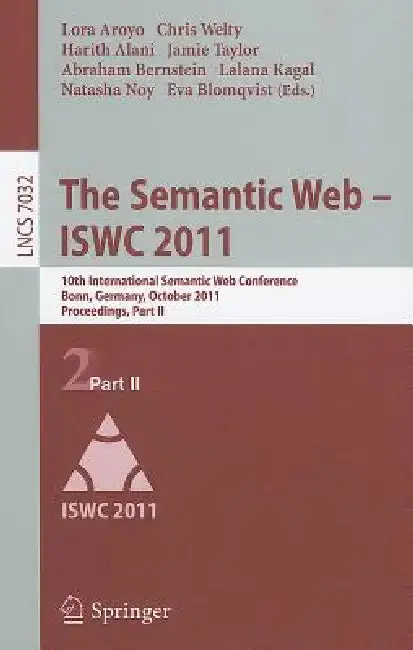 Cover of The Semantic Web - ISWC 2011