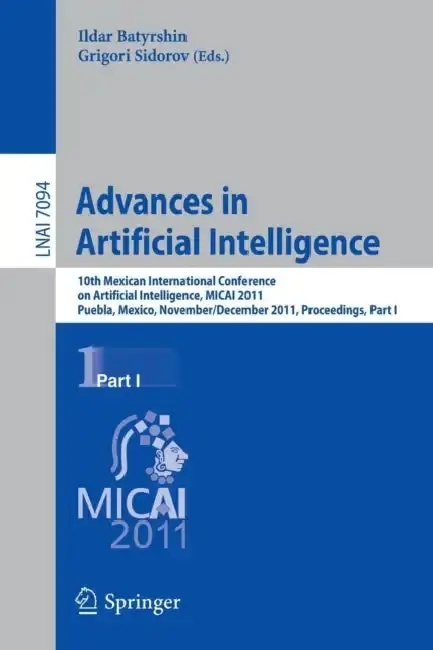 Cover of Advances in Artificial Intelligence