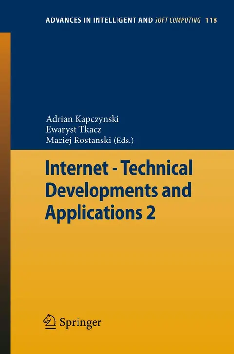 Cover of Internet - Technical Developments and Applications 2
