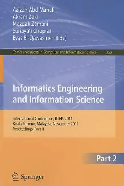Cover of Informatics Engineering and Information Science