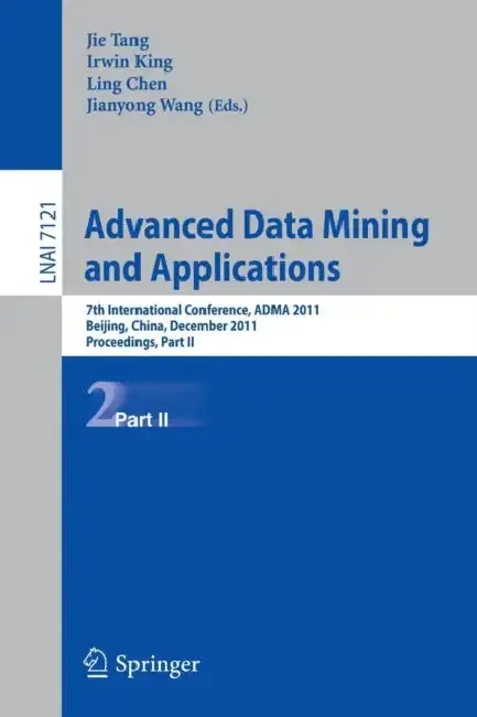 Cover of Advanced Data Mining and Applications