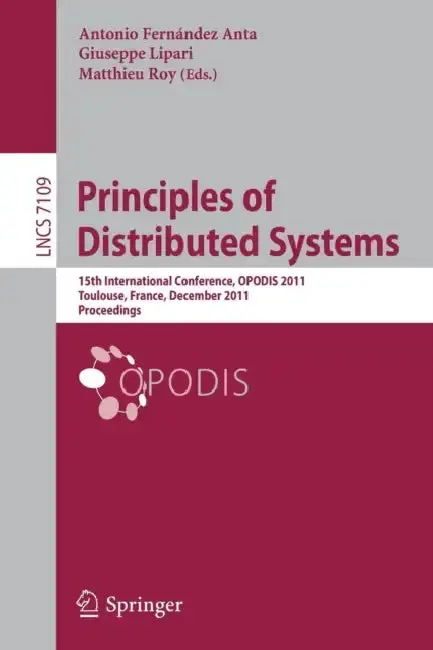 Cover of Principles of Distributed Systems