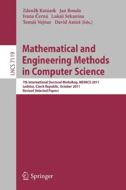 Cover of Mathematical and Engineering Methods in Computer Science