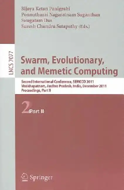 Cover of Swarm, Evolutionary, and Memetic Computing