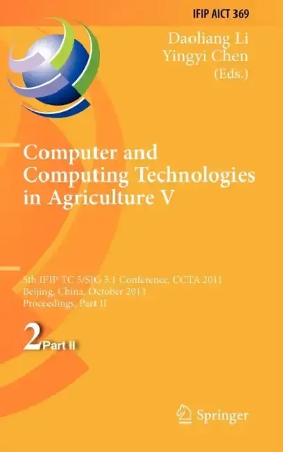 Cover of Computer and Computing Technologies in Agriculture V