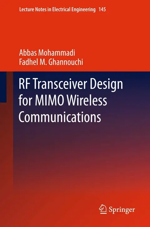 Cover of RF Transceiver Design for MIMO Wireless Communications
