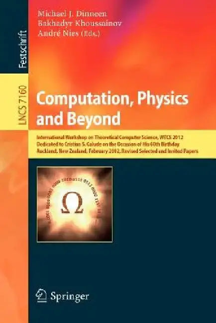 Cover of Computation, Physics and Beyond
