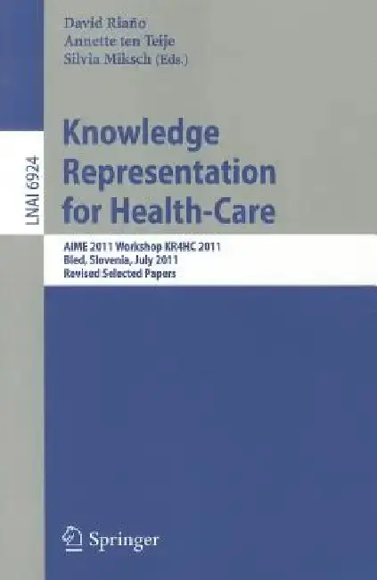 Cover of Knowledge Representation for Health-Care