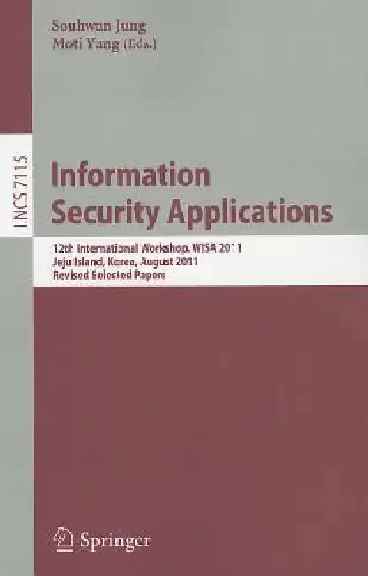 Cover of Information Security Applications